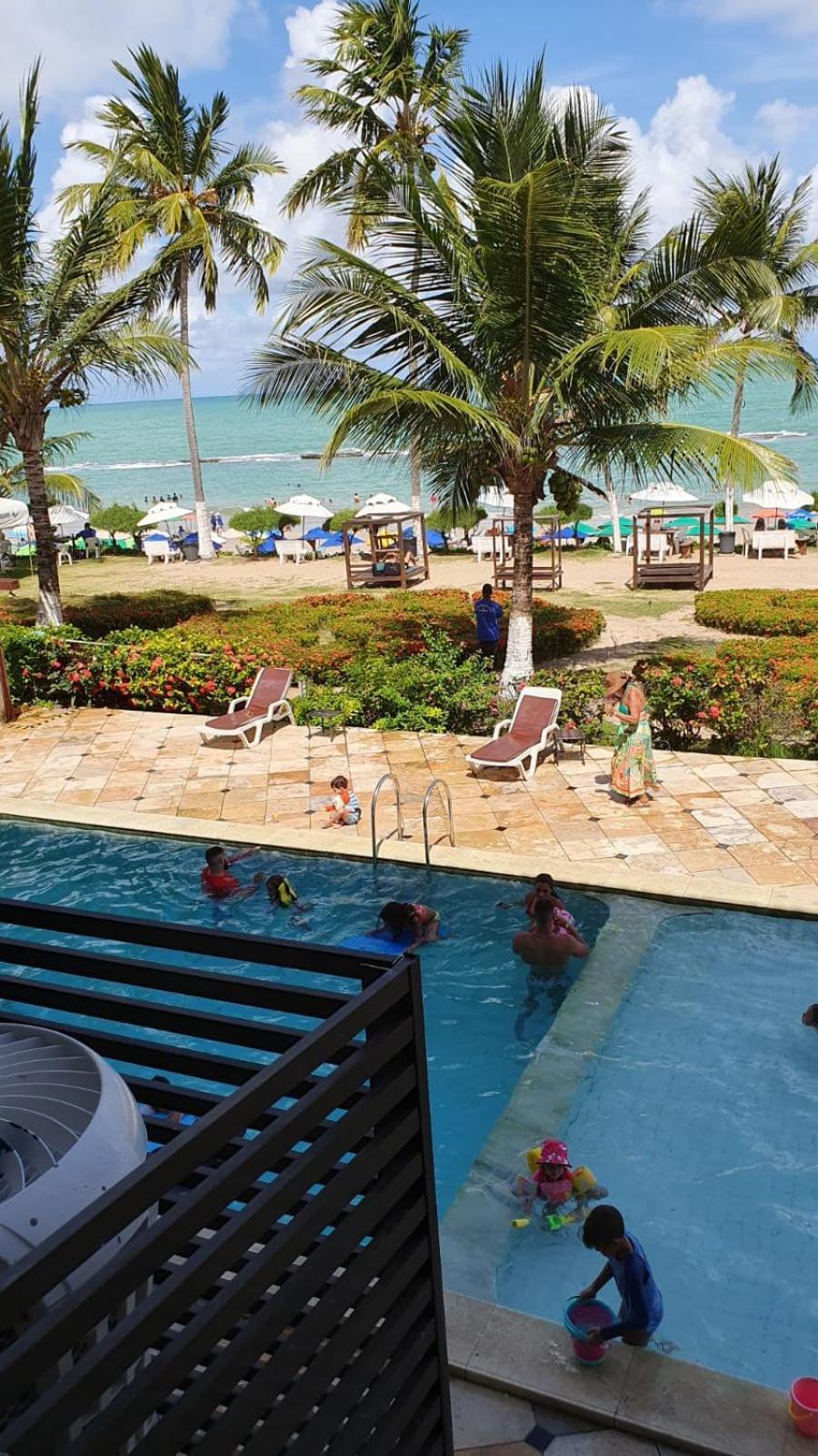 Apartamentos Beira Mar Marinas Tamandare ปรายา ดอส การ์เนย์รอส ภายนอก รูปภาพ