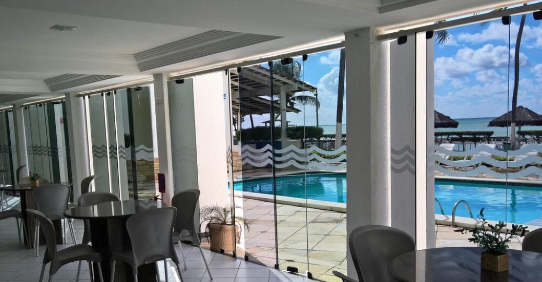 Apartamentos Beira Mar Marinas Tamandare ปรายา ดอส การ์เนย์รอส ภายนอก รูปภาพ