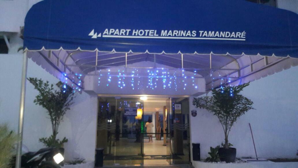Apartamentos Beira Mar Marinas Tamandare ปรายา ดอส การ์เนย์รอส ภายนอก รูปภาพ