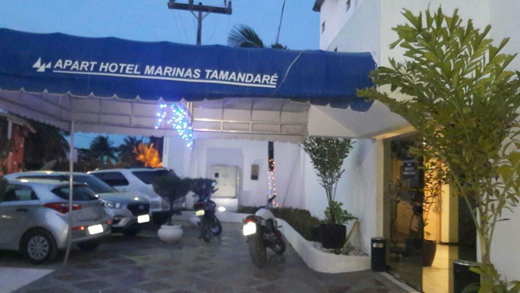 Apartamentos Beira Mar Marinas Tamandare ปรายา ดอส การ์เนย์รอส ภายนอก รูปภาพ